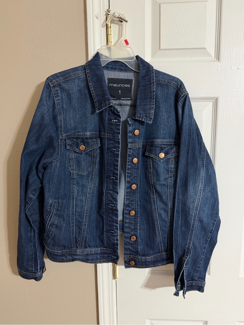 Maurices Women’s Dark Indigo Denim Jacket